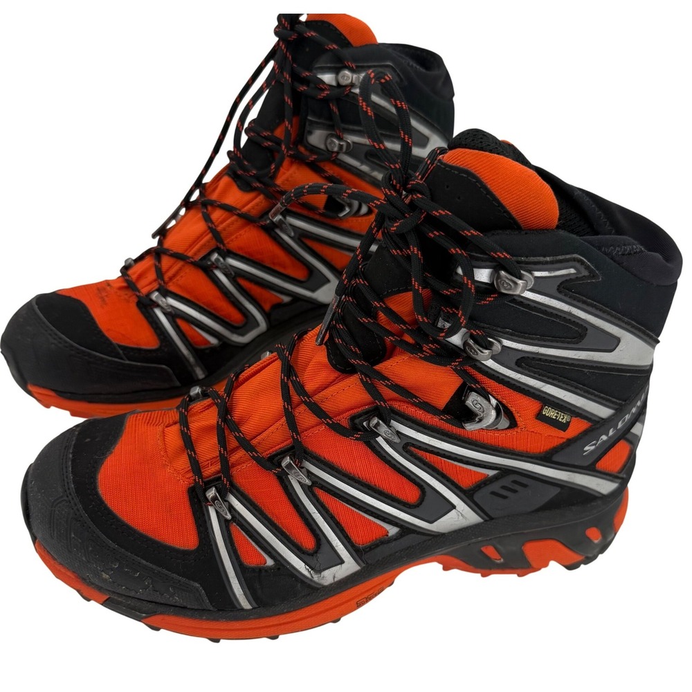 Salomon Wings Sky GTX Hiking Boots Mens 9‎ Gore Tex Trail Backpacking Outdoor